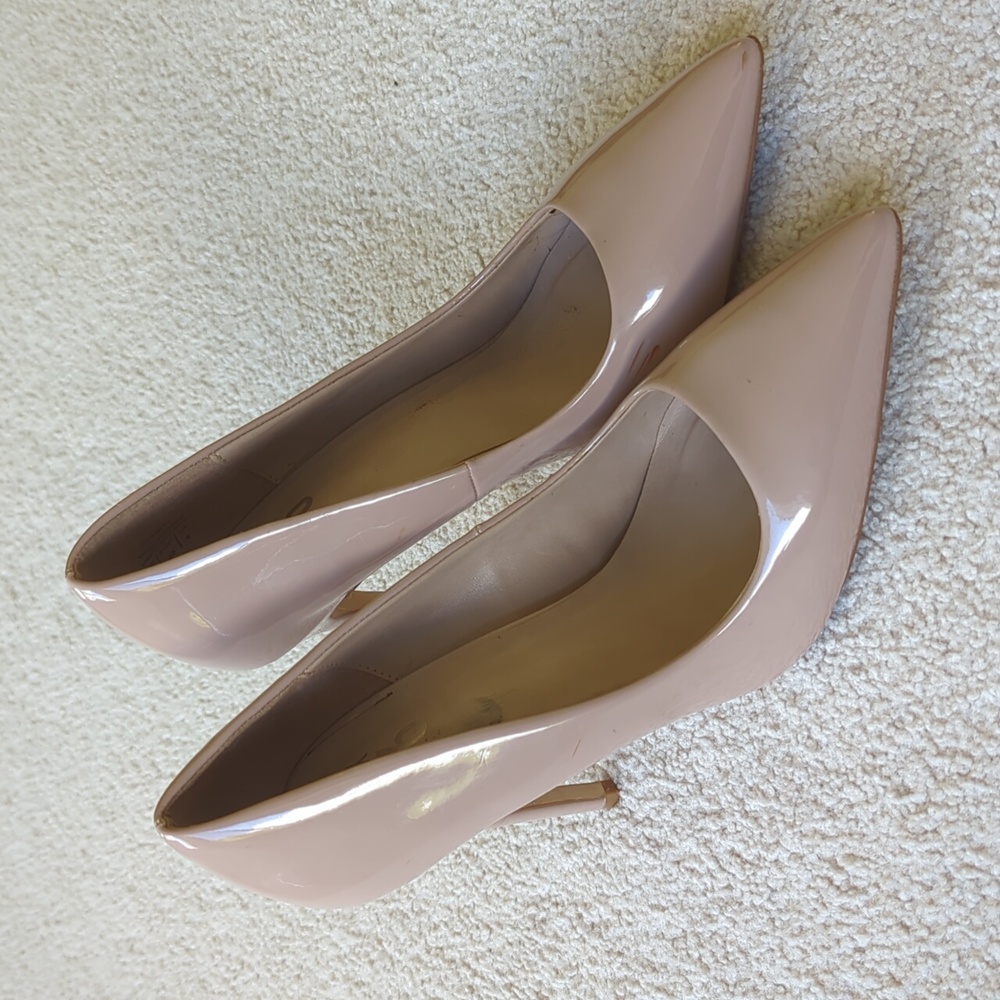 Beige Pointy Toe High Heel Stilettos Mix No. 6
